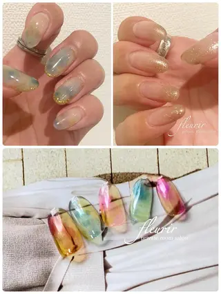 ネイル フルリール 【プライベートサロンのネイルデザイン