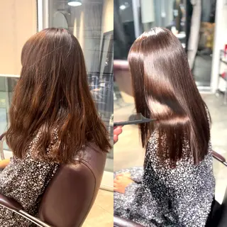 ロング パーマ 🌈インナーカラー ‘ショウマ’🌈のヘアスタイル