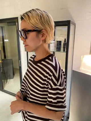 ショート 聖 来のヘアスタイル