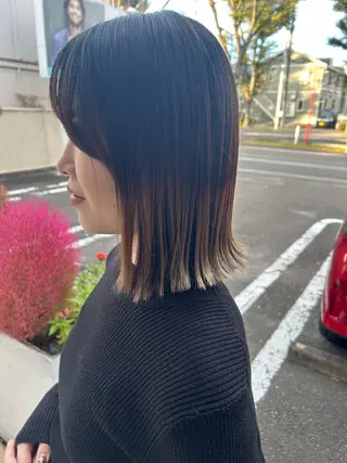 ミディアム カラー ロイヤルＭＣ さいとうのヘアスタイル