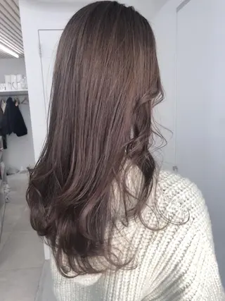 ロング ✨透明感ケアカラー✨ 長野ゆきなのヘアスタイル
