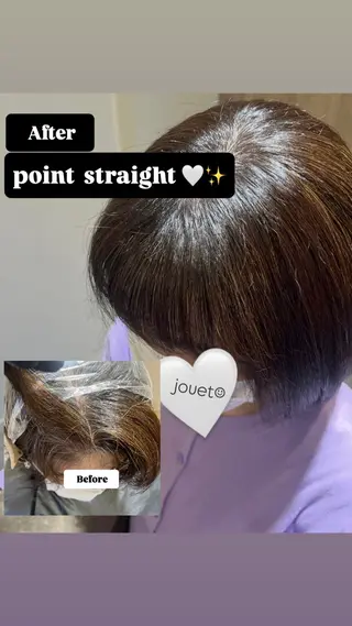 カラー パーマ 堀越 エリのヘアスタイル