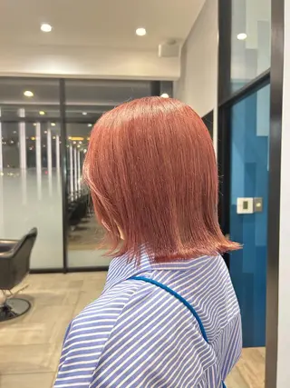 カラー 立川/ハイトーン/ 髪質改善/田中柚のヘアスタイル