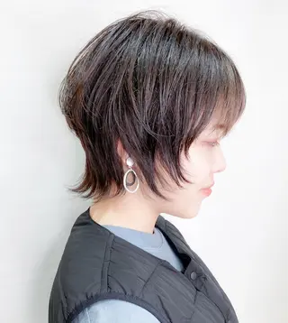 ミディアム カラー パーマ 大野 あさみのヘアスタイル