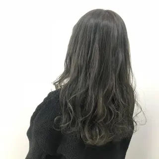 セミロング カラー Rayt hair レイトヘアーのヘアスタイル