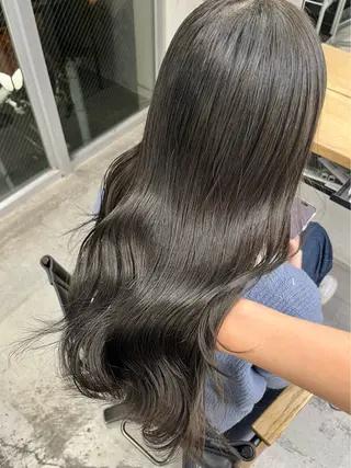 ロング カラー ヘアアレンジ 🫧透明感カラー/ ナルハ🫧のヘアスタイル