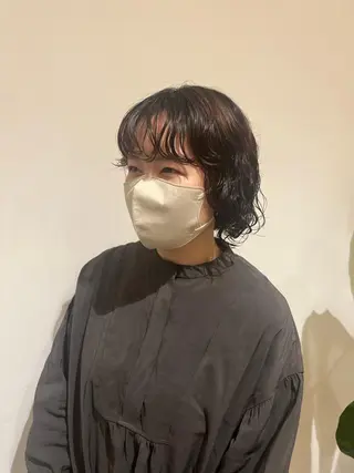 ショート 西崎 満里奈のヘアスタイル