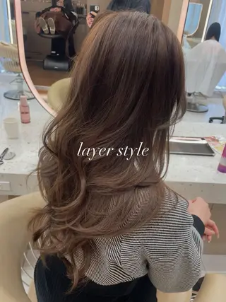 ロング 大西 天使のヘアスタイル