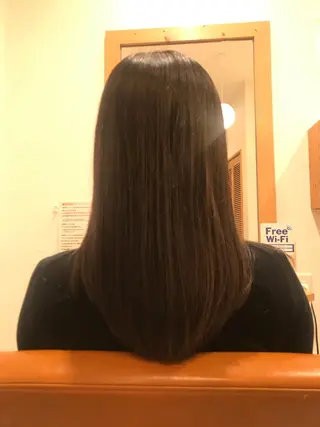 セミロング TELA HAIR 幕張本郷店　千尋のヘアスタイル