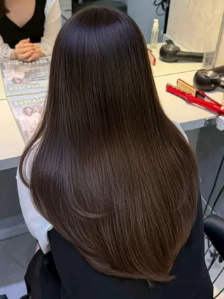 ロング カラー 韓国レイヤー× 艶髪 池袋/ハナ🌷のヘアスタイル