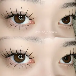 マツエク・マツパ Louwe 立川所属・eyelist☁️ nanamiのマツエク・マツパデザイン