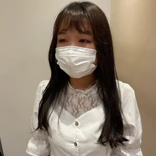 ロング カラー パーマ ヘアアレンジ 高井瑠華🌼 ストカールカット特化のヘアスタイル