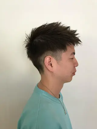 ショート メンズ 西山 雄基のヘアスタイル