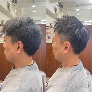 ショート メンズ 💈トレサンパ 💈金山駅✂︎愛実のヘアスタイル