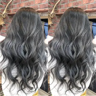 セミロング 美魔女 美容師NAOのヘアスタイル