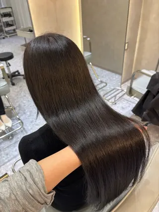 ロング カラー Ayano‪‪🎀似 合わせ×透明感🎀のヘアスタイル