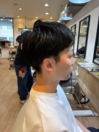 メンズ 韓国ヘアー🇰🇷 MIWAのヘアスタイル