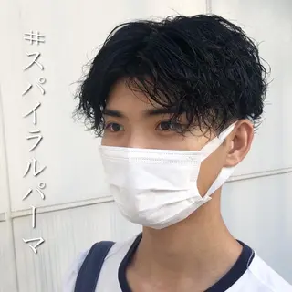 ショート パーマ メンズ ⭐️メンズ特化⭐️ 上杉俊祐のヘアスタイル