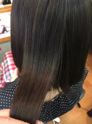 ミディアム カラー YAP！HAIR トコツメアヤノのヘアスタイル