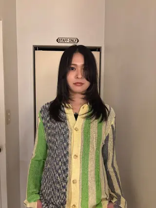 セミロング saya/似合わせ /透明感カラーのヘアスタイル