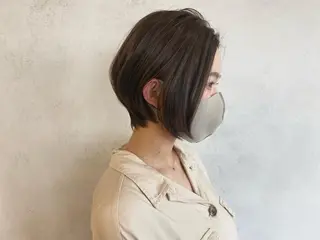 ショート ハッシュカット /レイヤー/大阪中津のヘアスタイル