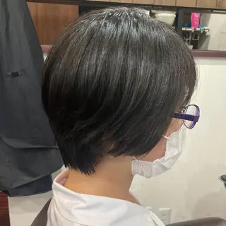 ショート キッズ Well‘s黒木🌿 レイヤー💎寒色のヘアスタイル