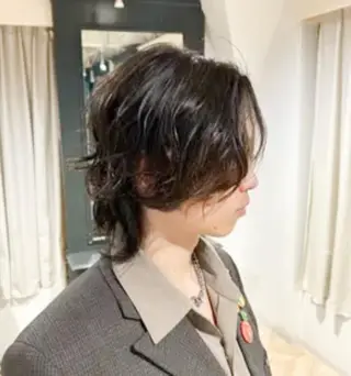 パーマ メンズ 好印象メンズ似合わせ /社会人メンズ/ゆいの眉毛・アイブロウイメージ