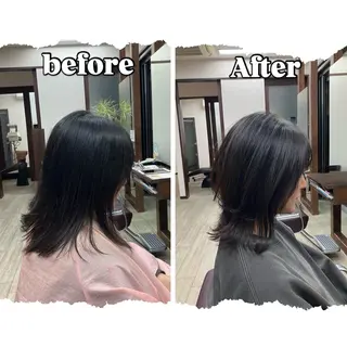 ミディアム Naka haraのヘアスタイル