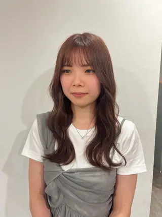 ロング カラー merc.🐑🤍 山口夏希のヘアスタイル