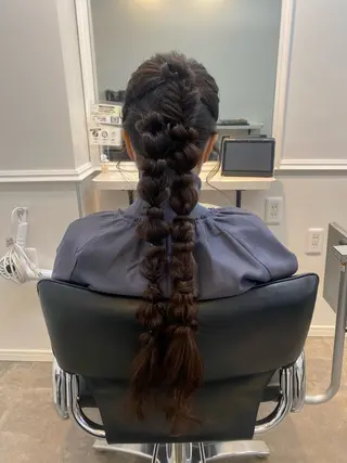 ヘアアレンジ 髪質改善/艶髪矯正 /長谷川なつみのヘアスタイル