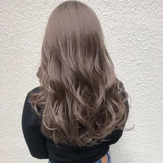 ロング カラー FERIA梅田🖤 透明感カラー🎀のヘアスタイル
