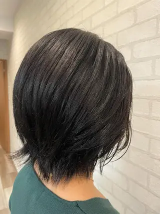 ミディアム カラー 🐤 ゆい🐓のヘアスタイル