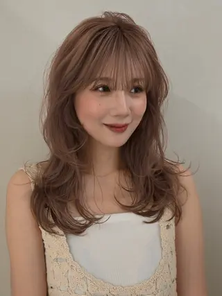 カラー aya / ニュアンスカラーのヘアスタイル