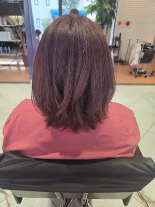 ミディアム 武鹿野 光江のヘアスタイル