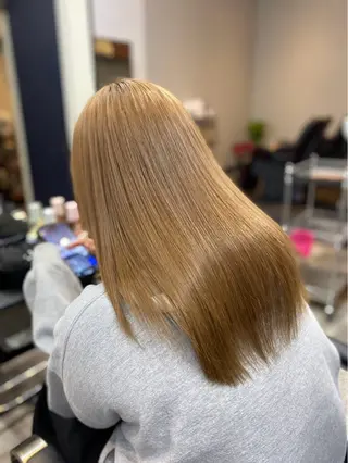 セミロング 井上 美織のヘアスタイル