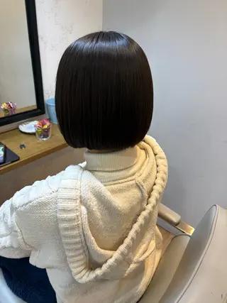 ミディアム 韓国ヘアー🇰🇷 MIWAのヘアスタイル