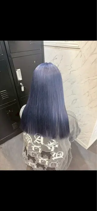 カラー ⋆✦ Leon カット¥1100のヘアスタイル