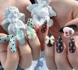 ネイル 長さだし専門店 M2　rikaのネイルデザイン