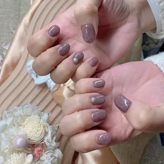 ミディアム ネイル Reonail 💕Kana💕のネイルデザイン