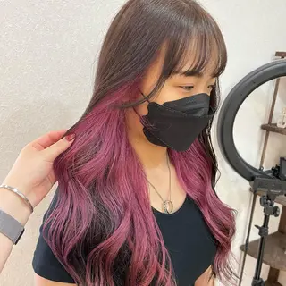 カラー 教野 真央のヘアスタイル