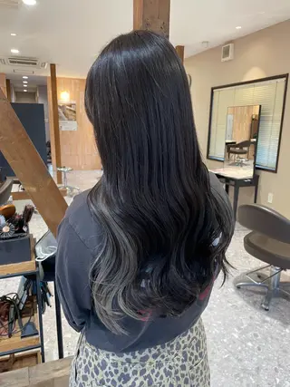 ロング カラー 髪質改善カラー🌈✨ 加藤 愛のヘアスタイル