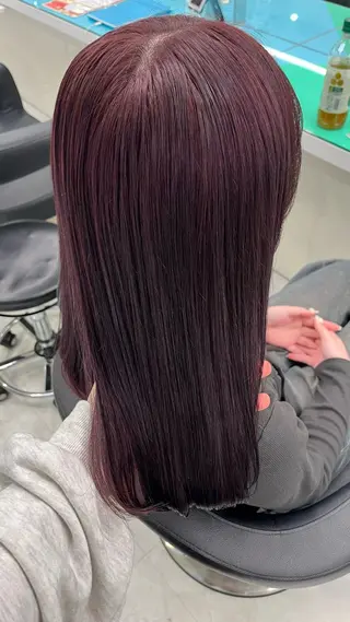 カラー akari🎀🤍 ガーリーstyleのヘアスタイル