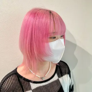 ショート カラー 𝙎𝙚𝙞𝙧𝙖 ☆カット/パーマのヘアスタイル