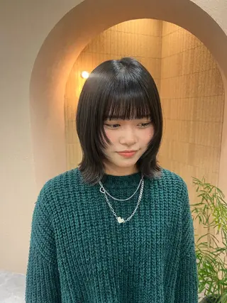 ショート 艶髪☆顔周りカット /秋田 遥華のヘアスタイル