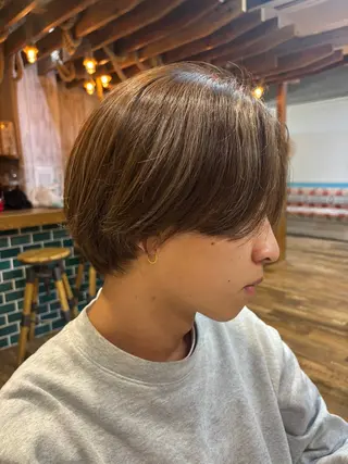 ショート メンズ 横浜/うる艶/透明感 KOTOMI🎀🤍のヘアスタイル