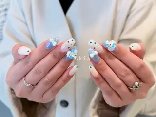 ネイル w wのネイルデザイン