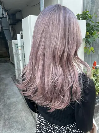 ロング カラー 🪞透け感&韓国ヘア 🪞honokaのヘアスタイル