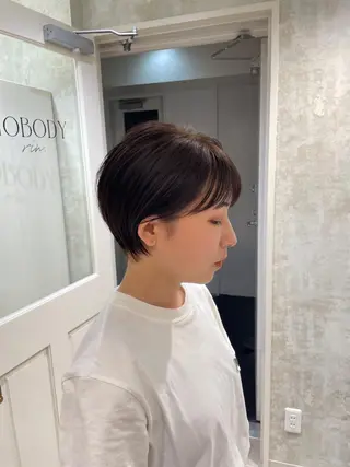 ショート 小野 明日香のヘアスタイル
