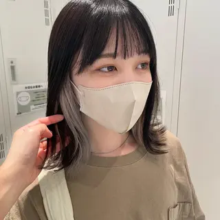 ミディアム 💗モデルカット 募集中のヘアスタイル