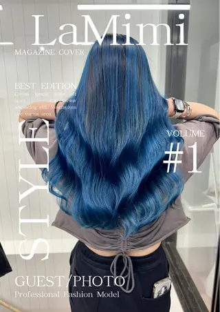 ロング カラー La Mimiのヘアスタイル